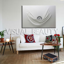 Decorative Abstract Clock Canvas Wall Art